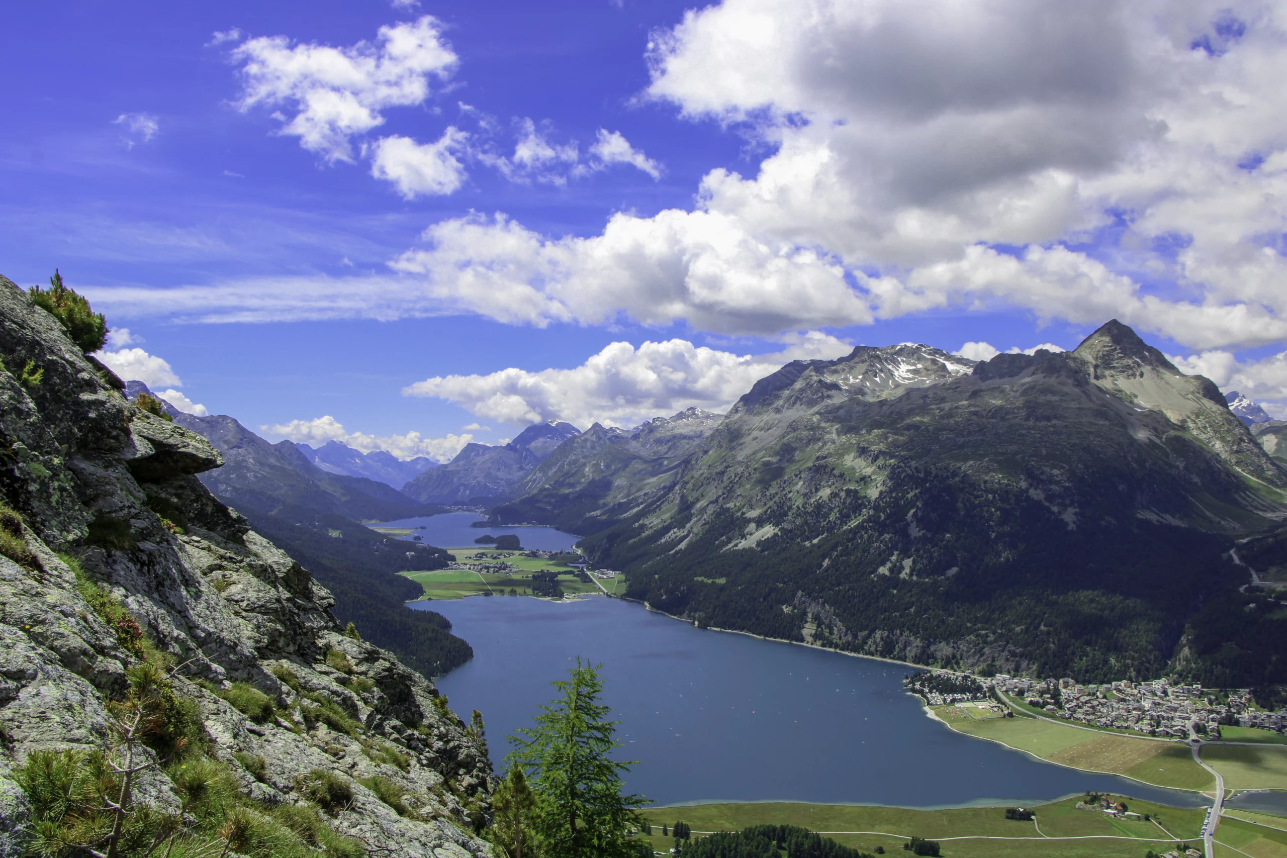 Panorama Silvaplana Grisons – Graine d’arolle