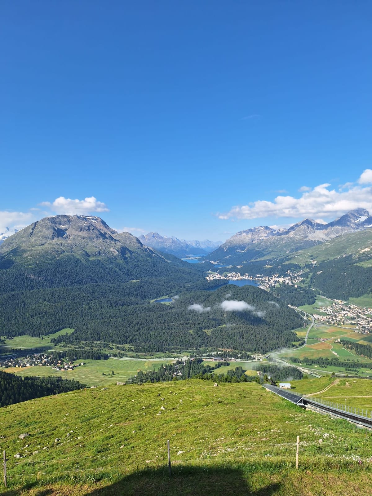 La vallée de l'Engadine